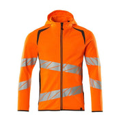 Mascot ACCELERATE SAFE 19284 Hi-Vis Hoodie with Zipper - HI-VIS SWEATSHIRTS & HOODIES