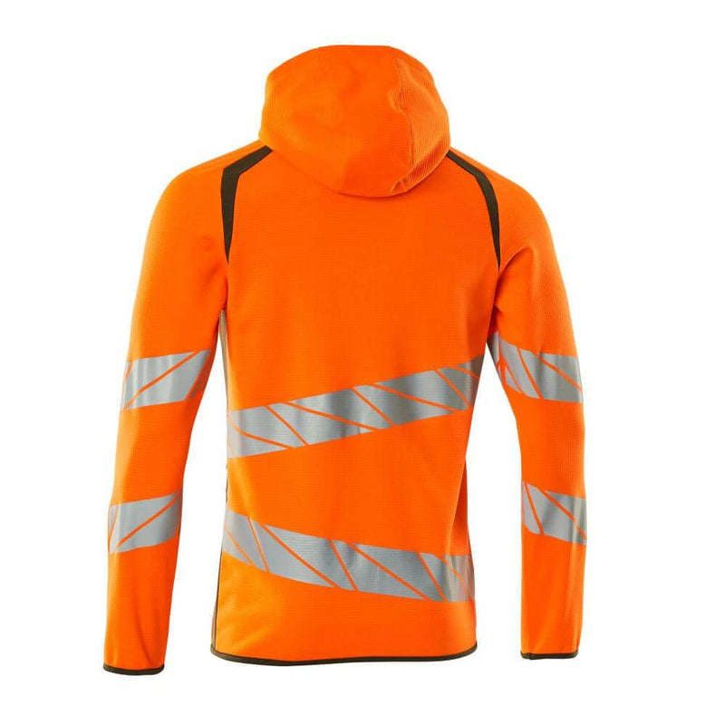 Mascot ACCELERATE SAFE 19284 Hi-Vis Hoodie with Zipper - HI-VIS SWEATSHIRTS & HOODIES