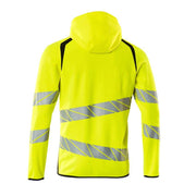 Mascot ACCELERATE SAFE 19284 Hi-Vis Hoodie with Zipper - HI-VIS SWEATSHIRTS & HOODIES