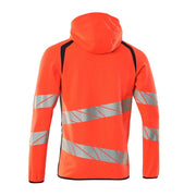 Mascot ACCELERATE SAFE 19284 Hi-Vis Hoodie with Zipper - HI-VIS SWEATSHIRTS & HOODIES