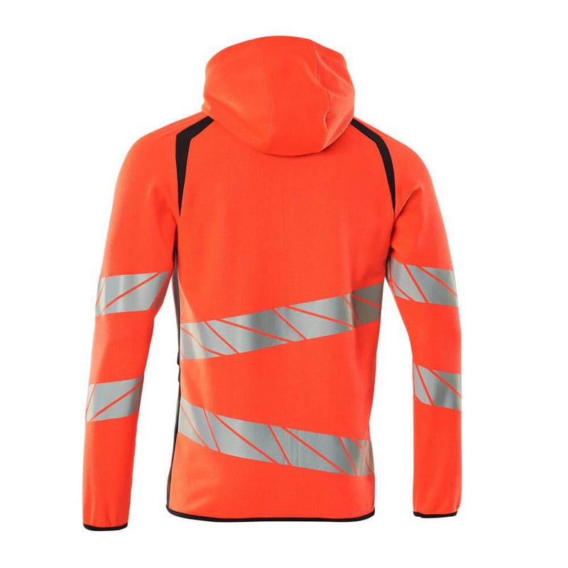 Mascot ACCELERATE SAFE 19284 Hi-Vis Hoodie with Zipper - HI-VIS SWEATSHIRTS & HOODIES