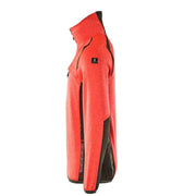 Mascot ACCELERATE SAFE 19303 Hi-Vis Fleece Jumper with Half-Zip - HI-VIS SWEATSHIRTS & HOODIES