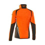Mascot ACCELERATE SAFE 19353 Women's Hi-Vis Fleece Jumper with Half-Zip - WOMENS HI-VIS CLOTHING