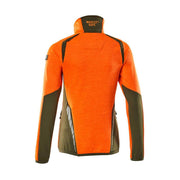 Mascot ACCELERATE SAFE 19353 Women's Hi-Vis Fleece Jumper with Half-Zip - WOMENS HI-VIS CLOTHING