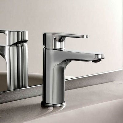 Victoria V2 Smooth Body Basin Mixer Tap - Bathrooms