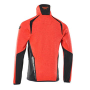 Mascot 19403 Accelerate Safe Full Zip Fleece Sweatshirt Jumper - HI-VIS SWEATSHIRTS & HOODIES