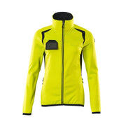 Mascot ACCELERATE SAFE 19453 Women's Hi-Vis Fleece Jumper with Zipper - WOMENS HI-VIS CLOTHING