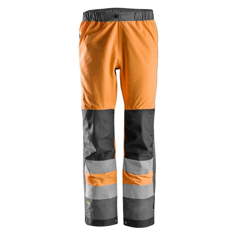 Snickers 6530 AllroundWork, Hi-Vis WP Shell Trousers CL2 Various Colours - Business & Industrial > Work Safety Protective Gear HI-VIS TROUSERS