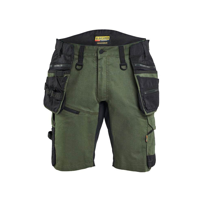 Blaklader 1972 Stretch Craftsmen Holster Pocket Shorts - SHORTS