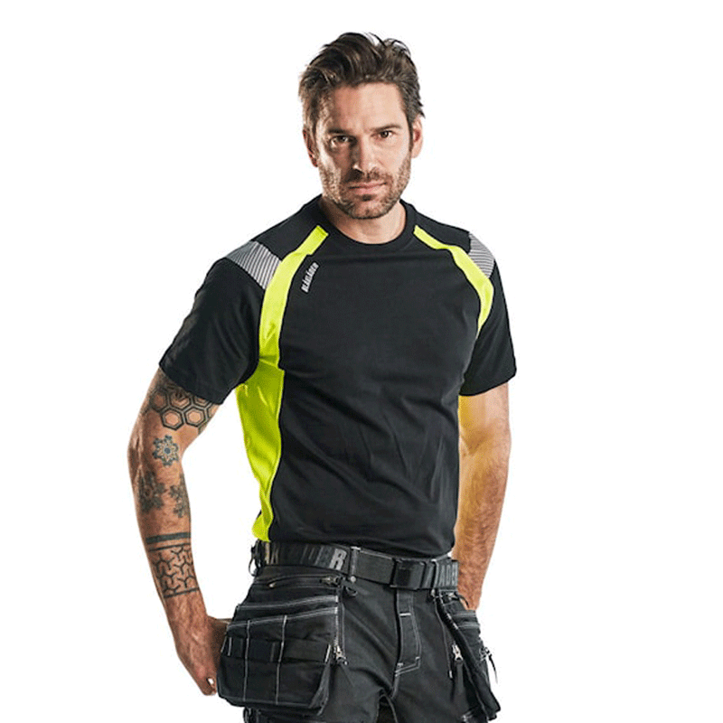 Blaklader 3332 Hi-Vis T-Shirt - HI-VIS T-SHIRTS