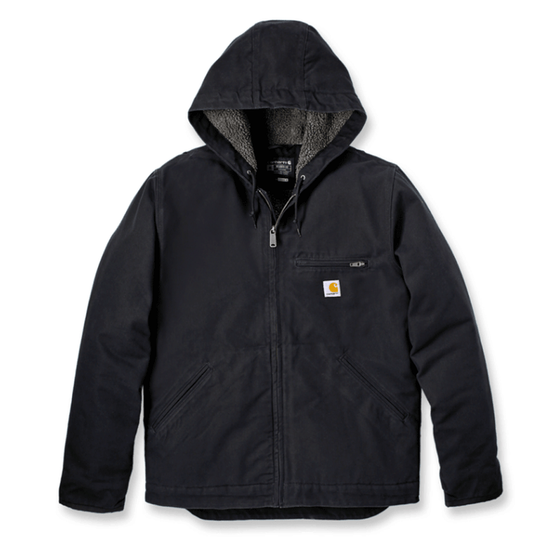 Carhartt 104392 Relaxed Fit Washed Duck Sherpa Lined Jacket - JACKETS & COATS