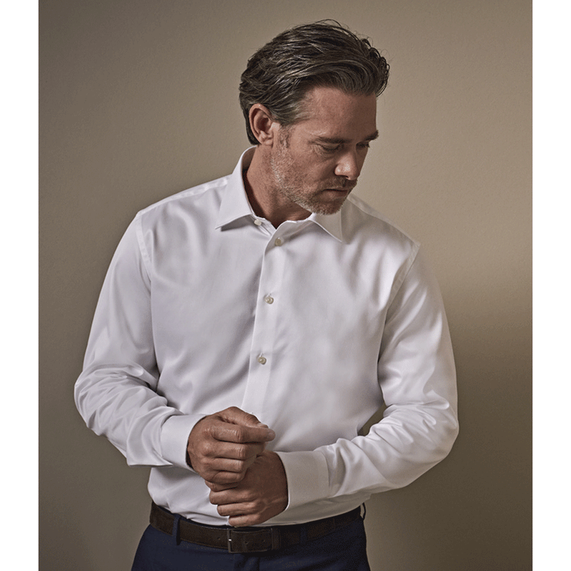 Tee Jays 4020 Luxury Comfort Fit Long Sleeve Oxford Shirt - SHIRTS