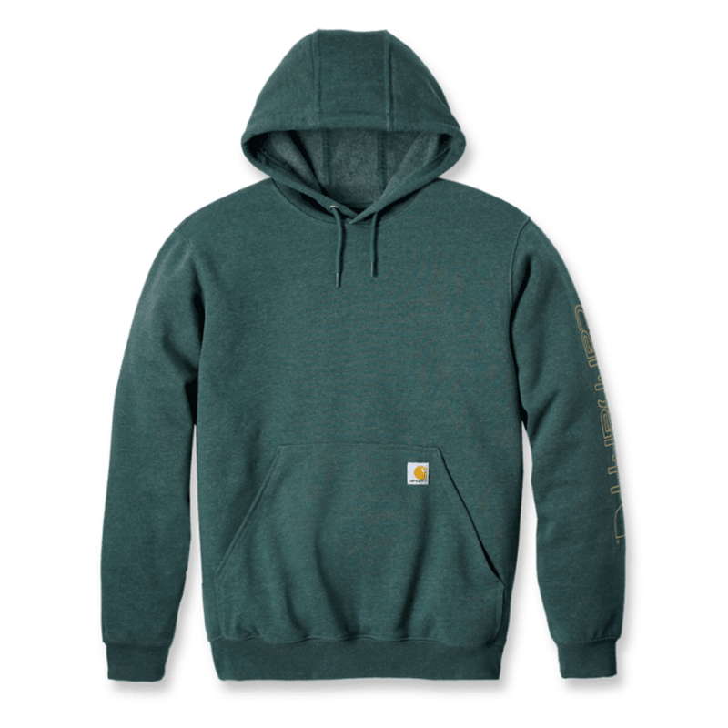 Carhartt K288 Loose Fit Midweight Logo Sleeve Graphic Hoodie NEW 2025 COLOURS - Apparel & Accessories > Clothing > Clothing Tops > Hoodies HOODIES