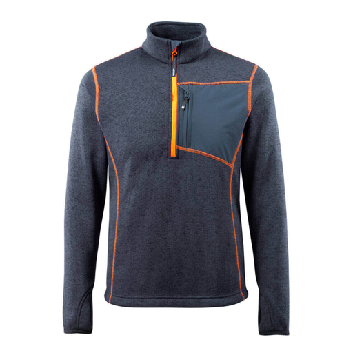 Mascot 50149 Half Zip Knitted Jumper Dark Navy / Large - SALE SWEATSHIRTS
