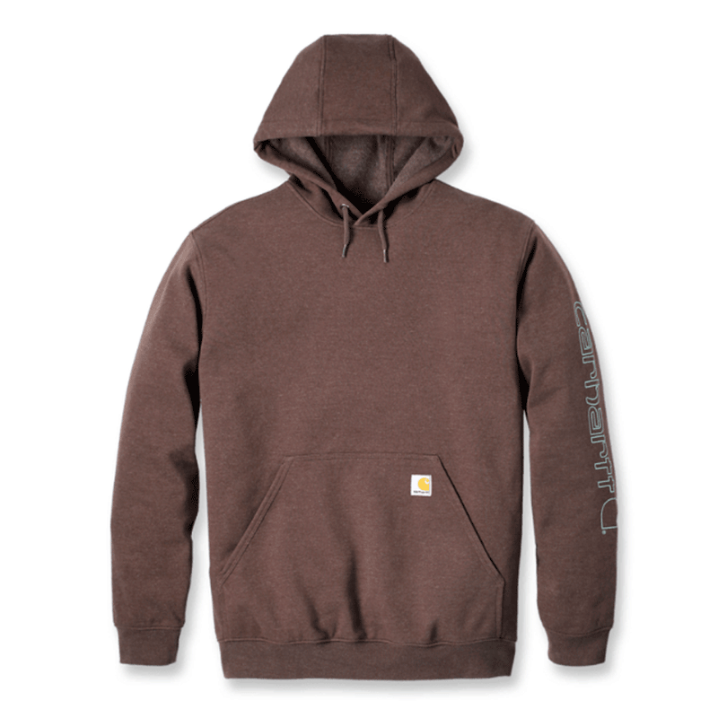 Carhartt K288 Loose Fit Midweight Logo Sleeve Graphic Hoodie NEW 2025 COLOURS - Apparel & Accessories > Clothing > Clothing Tops > Hoodies HOODIES
