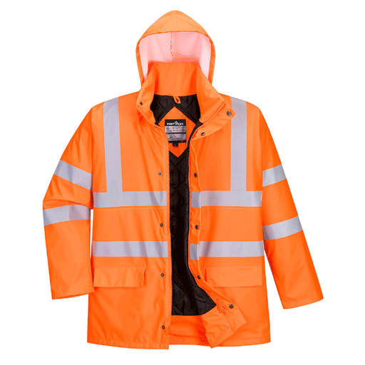 Portwest S490 Sealtex Ultra Hi-Vis Waterproof Jacket - HI-VIS JACKETS & COATS