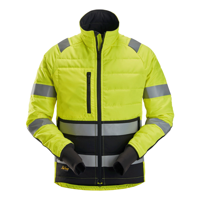 Snickers 8134 High-Vis Class 2 Light Padded Jacket - HI-VIS JACKETS & COATS