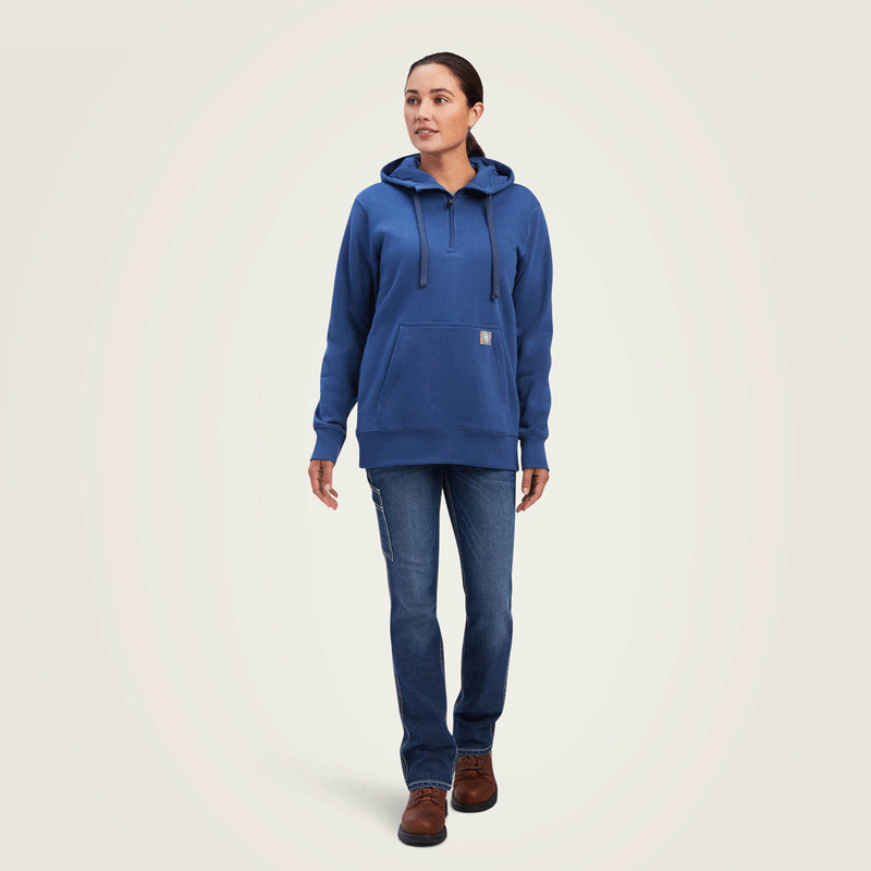 Ariat P20331 Women's Rebar Skill Set 1/2 Zip Hoodie - WOMENS HOODIES