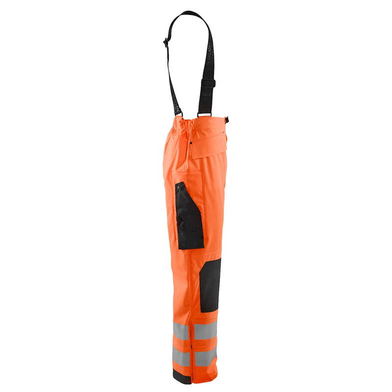 Blaklader 1306 Hi-Vis Waterproof Rain Trousers Level 3 - Apparel & Accessories > Clothing > Uniforms > Contractor Pants & Coveralls HI-VIS TROUSERS