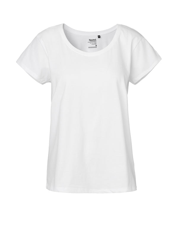 Fairtrade Organic Loose Fit T-shirt: Womens