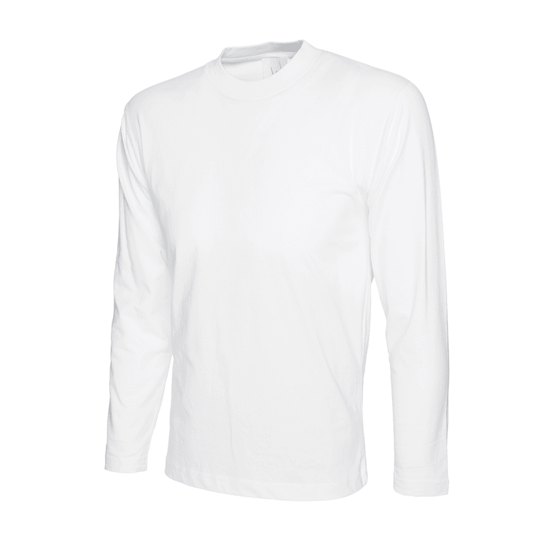 Uneek UC314 Long Sleeve Classic T-Shirt - PLAIN T-SHIRTS