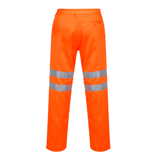 Portwest RT45 Hi-Vis Polycotton Service Trousers - HI-VIS TROUSERS