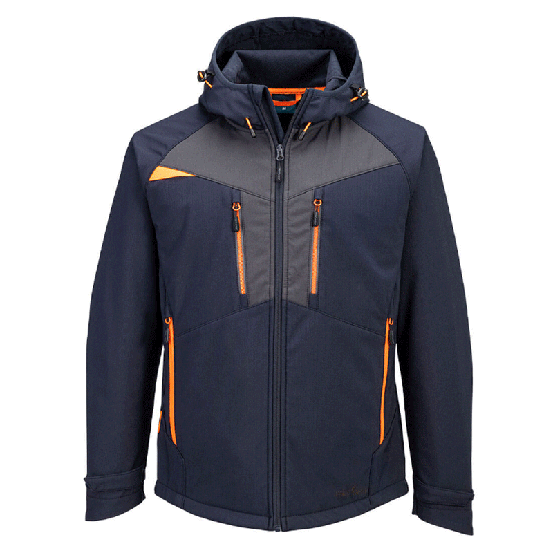 Portwest DX474 DX4 Water Resistant Softshell Work Jacket Various Colours - SOFTSHELL JACKETS