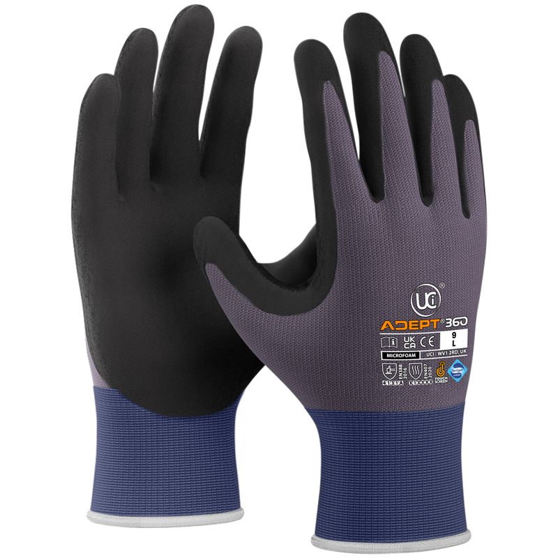 Adept 360 Microfoam Palm Gloves (10 Pack) - GENERAL HANDLING GLOVES