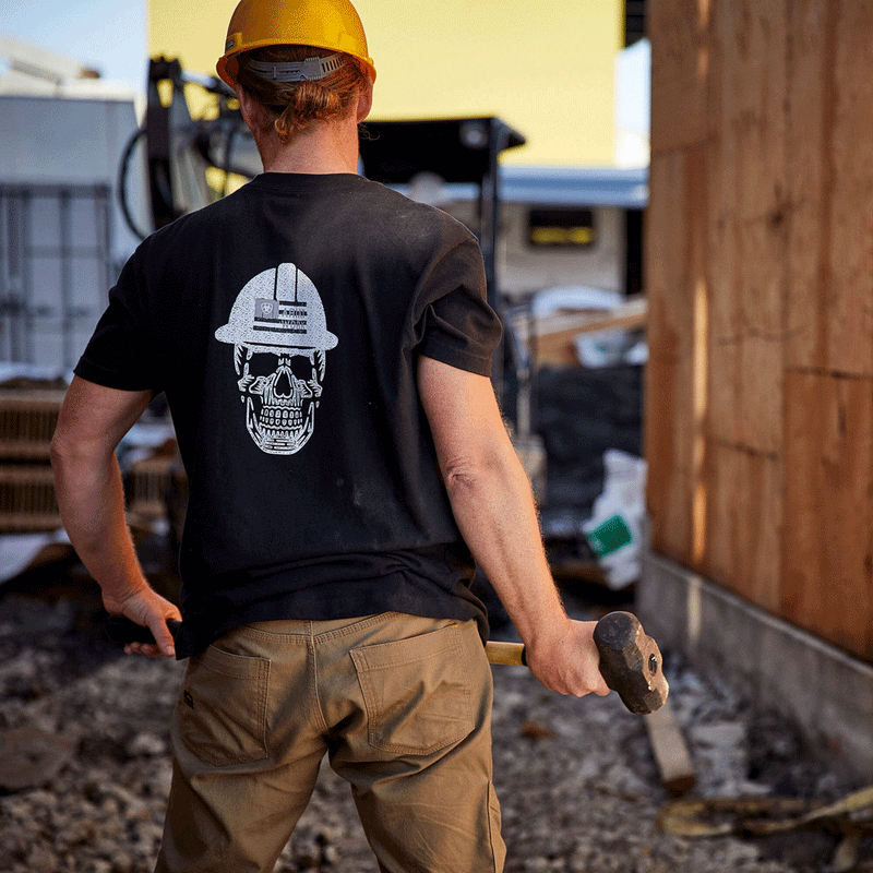 Ariat P19714 Rebar Cotton Strong Roughneck Graphic T-Shirt - T-SHIRTS