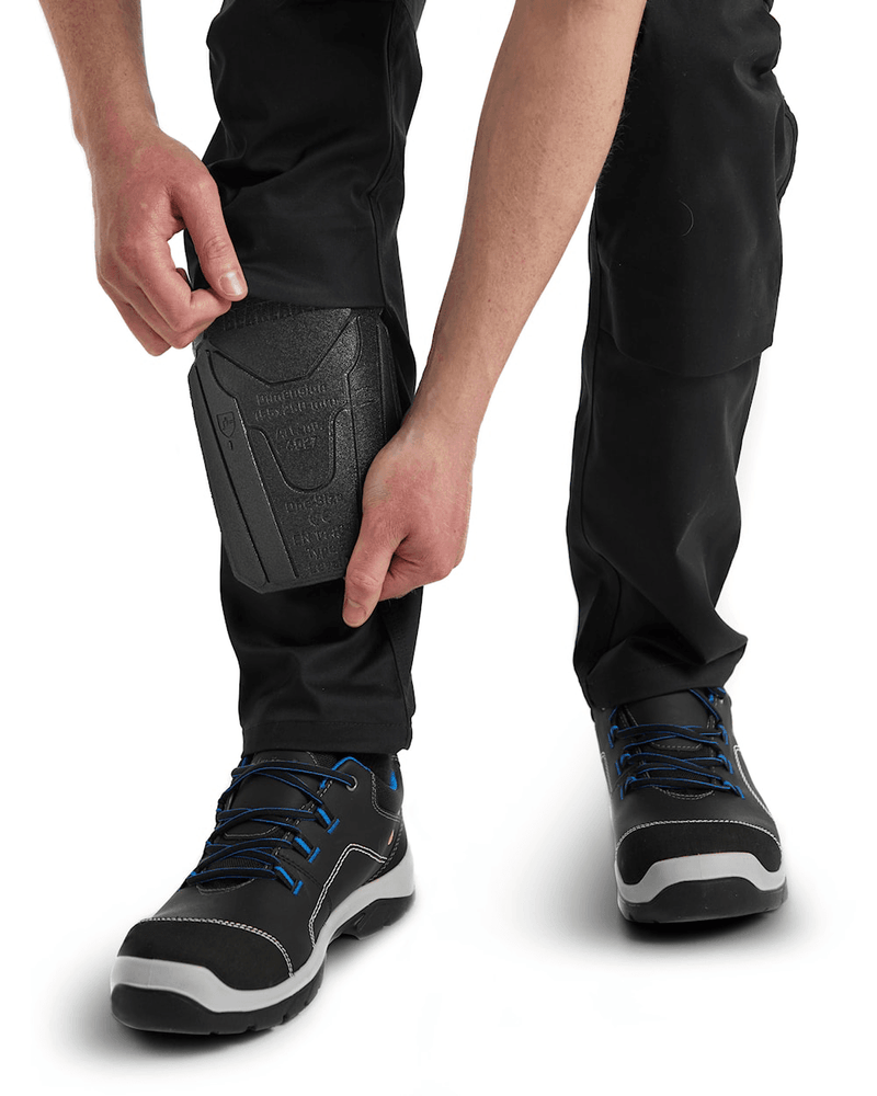 Blaklader 1448 Industry Stretch Kneepad Trousers Black - KNEE PAD TROUSERS