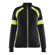 Blaklader 3568 Women's Full Zip Hi-Vis Sweatshirt - WOMENS HI-VIS CLOTHING