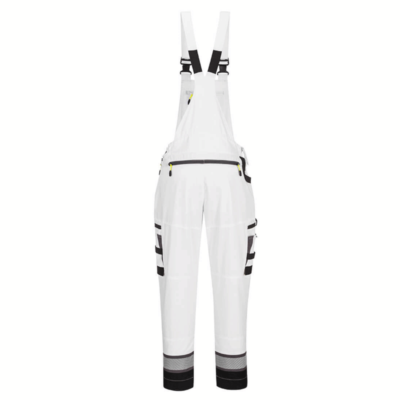 Portwest DX441 DX4 Stretch Kneepad Work Bib & Brace Various Colours - BIB & BRACE