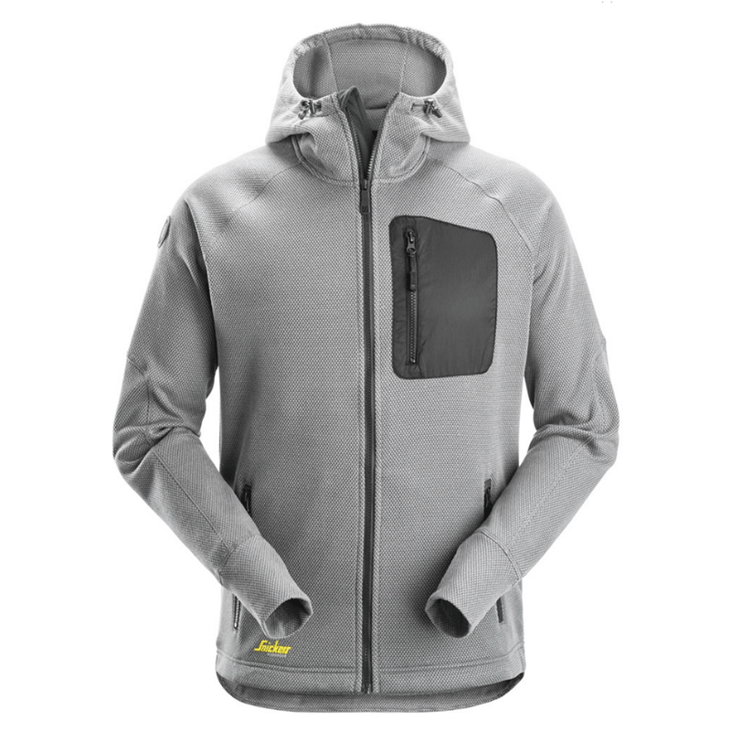 Snickers 8041 FlexiWork, Fleece Hoodie Various Colours - FLEECE CLOTHING