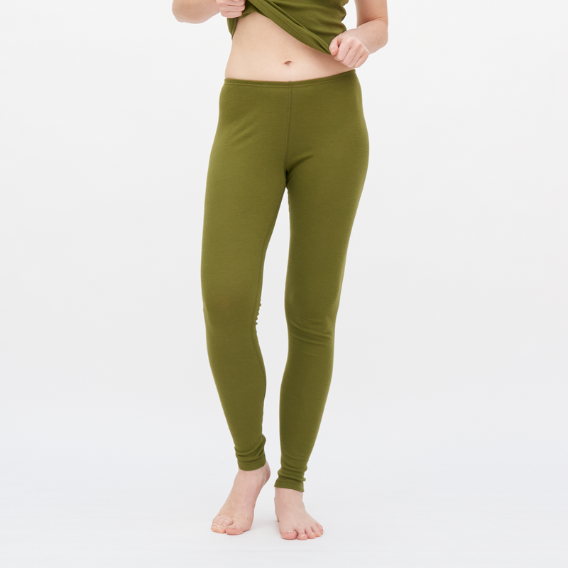 Wool & Organic Cotton Womens Work Leggings Trousers Sizes XS to XL - Sustainable Workwear Range