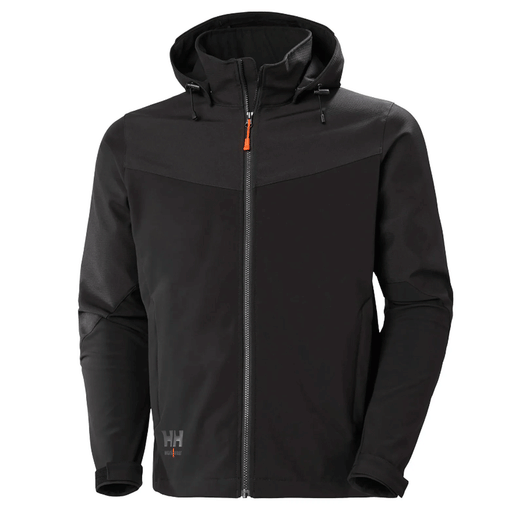 Helly Hansen 74290 Oxford Softshell Hooded Work Jacket - SOFTSHELL JACKETS