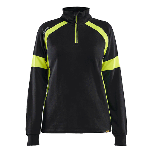 Blaklader 3566 Women's Hi-Vis Sweatshirt - WOMENS HI-VIS CLOTHING