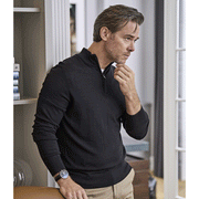 Tee Jays 6010 Half Zip Sweater - SWEATSHIRTS