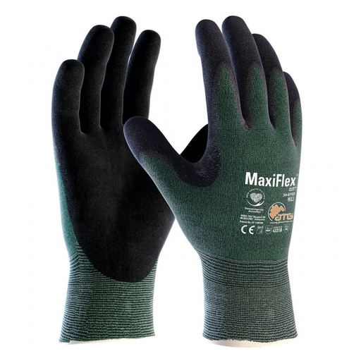 ATG MaxiFlex 34-8743 Palm Coated Cut Gloves (12 Pack) - CUT GLOVES