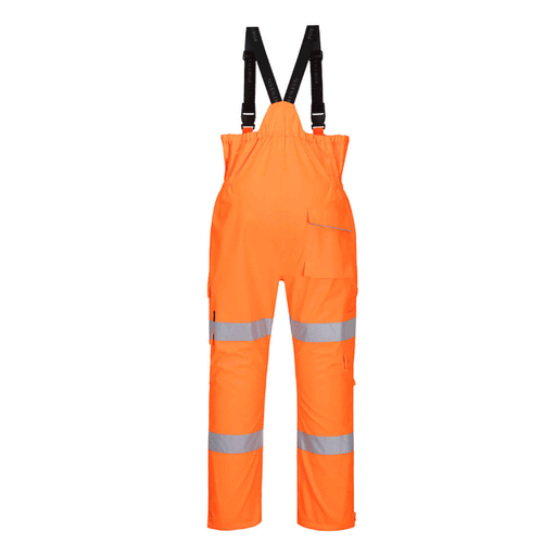 Portwest S594 Hi-Vis Extreme Waterproof Bib & Brace - HI-VIS OVERALLS