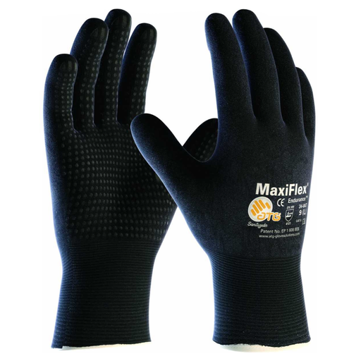 ATG MaxiFlex Endurance 34-847 Fully Coated Grip Gloves (12 Pack) - GRIP PERFORMANCE GLOVES
