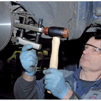 Draper Copper/Rawhide Faced Hammer