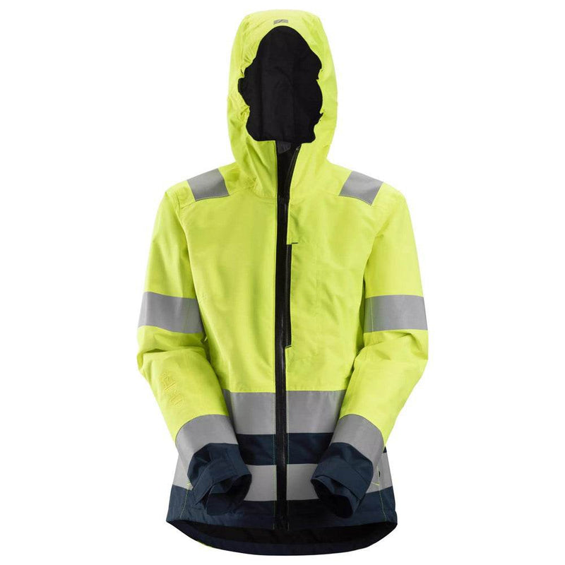 Snickers 1347 AllroundWork, Women’s Hi-Vis Waterproof Shell Jacket Class 2/3 Various Colours - Business & Industrial > Work Safety Protective Gear HI-VIS JACKETS & COATS