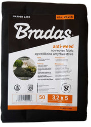 50g Non-Woven Weed Membrane 3.2m x 5m - Home & Garden > Lawn & Garden Garden tools & Accesories