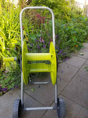 Hose Reel Eco Portable Cart Lime 50m - Home & Garden > Lawn & Garden > Watering & Irrigation > Garden Hoses Garden watering