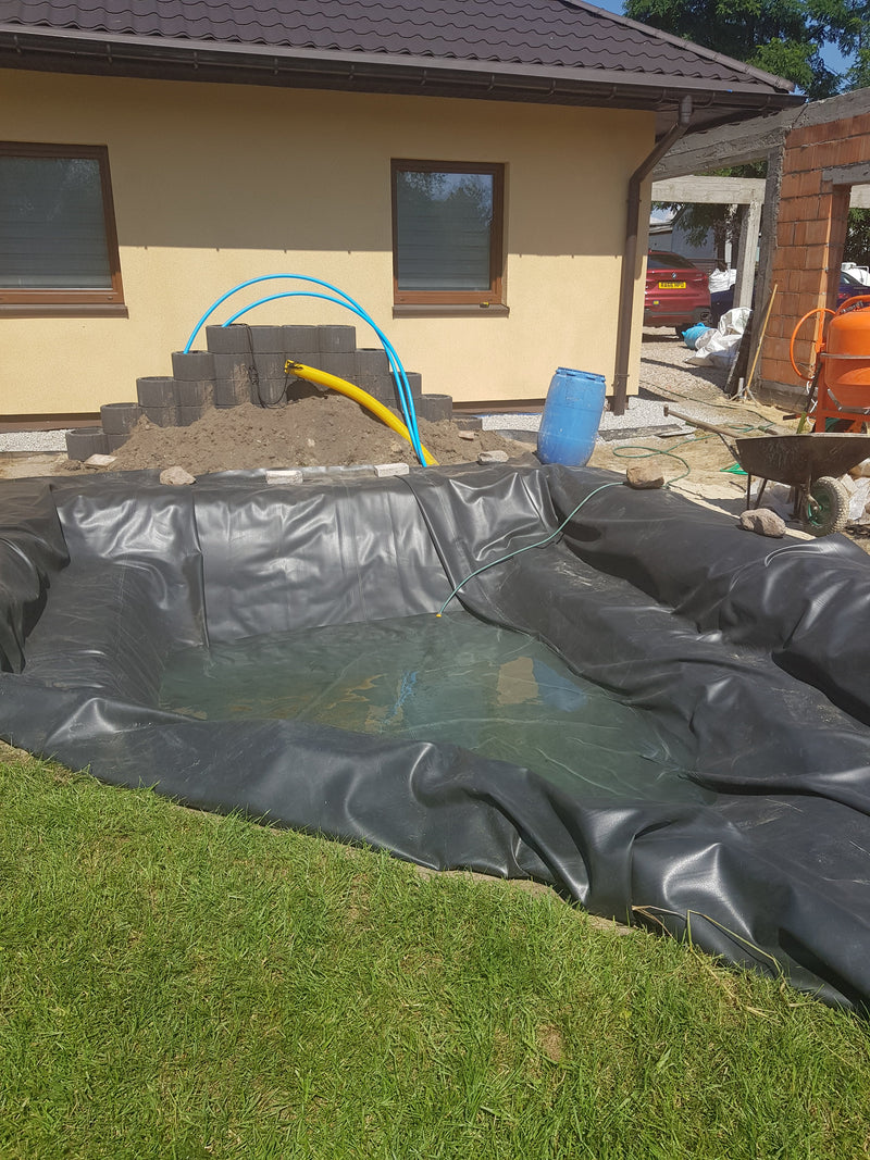Pond Liner EPDM 1m x 1m - Home & Garden > Decor > Fountains & Ponds POND