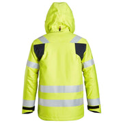 Snickers 1163 ProtecWork Insulated Hood Jacket, High-Vis Class 3 - Apparel & Accessories > Clothing FR/Arc Protection