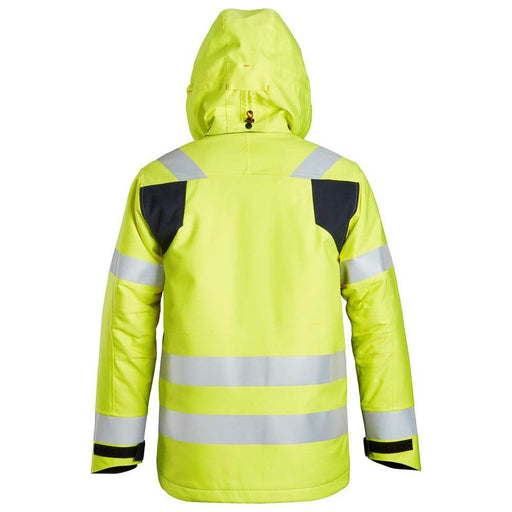 Snickers 1163 ProtecWork Insulated Hood Jacket, High-Vis Class 3 - Apparel & Accessories > Clothing FR/Arc Protection