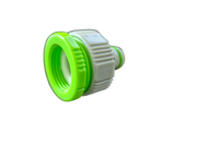 Female Tap Connector 3/4" or 1/2" BSP Female, Green/Gray - Home & Garden > Lawn & Garden > Watering & Irrigation > Garden Hose Fittings & Valves > Garden Hose Fittings Garden watering