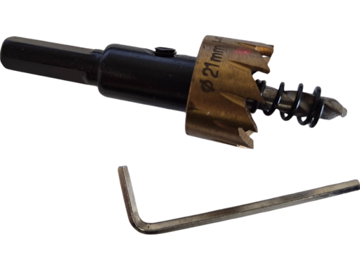 21mm HSS Drill Bit Hole Saw Cutter for Metal Alloy Wood Plastic - Hardware > Tools > Drills Cable ties