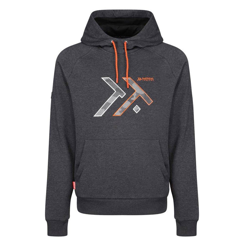 Regatta TRF635 Disruptive Overhead Hooded Sweatshirt Grey XL - Apparel & Accessories > Clothing > Activewear > Activewear Sweatshirts & Hoodies > Hoodies SALE HOODIES